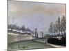 View of Vanves, 1909-Henri Rousseau-Mounted Giclee Print