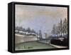 View of Vanves, 1909-Henri Rousseau-Framed Stretched Canvas