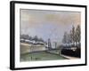 View of Vanves, 1909-Henri Rousseau-Framed Giclee Print