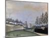 View of Vanves, 1909-Henri Rousseau-Mounted Giclee Print