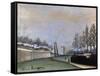 View of Vanves, 1909-Henri Rousseau-Framed Stretched Canvas