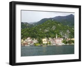 View of Varenna, Lake Como, Lombardy, Italian Lakes, Italy, Europe-Peter Barritt-Framed Photographic Print