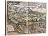 View of Velletri from Civitates Orbis Terrarum-null-Stretched Canvas
