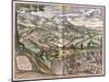 View of Velletri from Civitates Orbis Terrarum-null-Mounted Giclee Print