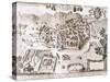 View of Venafro, from the Kingdom of Naples in Perspective-Giovan Battista Pacichelli-Stretched Canvas
