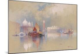 View of Venice, 1888-Thomas Moran-Mounted Giclee Print