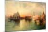 View of Venice, 1895-Thomas Moran-Mounted Giclee Print