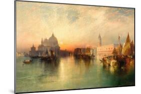 View of Venice, 1895-Thomas Moran-Mounted Giclee Print