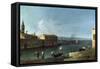 View of Venice, 18th Century-Canaletto-Framed Stretched Canvas