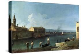 View of Venice, 18th Century-Canaletto-Stretched Canvas
