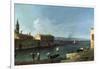 View of Venice, 18th Century-Canaletto-Framed Giclee Print