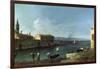 View of Venice, 18th Century-Canaletto-Framed Giclee Print