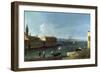 View of Venice, 18th Century-Canaletto-Framed Giclee Print