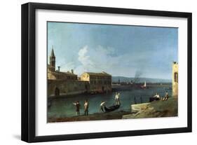 View of Venice, 18th Century-Canaletto-Framed Giclee Print