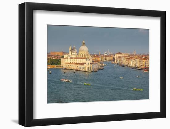 View of Venice from cruise ship at daybreak, Venice, Italy-Frank Fell-Framed Photographic Print