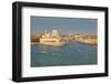 View of Venice from cruise ship at daybreak, Venice, Italy-Frank Fell-Framed Photographic Print