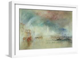 View of Venice from La Giudecca-J. M. W. Turner-Framed Giclee Print