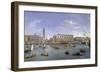 View of Venice from the Island of San Giorgio, 1697-Vanvitelli (Gaspar van Wittel)-Framed Giclee Print