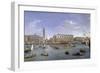 View of Venice from the Island of San Giorgio, 1697-Vanvitelli (Gaspar van Wittel)-Framed Giclee Print