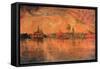 View of Venice from the Sea, C1896-Charles Cottet-Framed Stretched Canvas