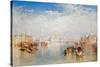 View of Venice: the Ducal Palace, Dogana and Part of San Giorgio, 1841-JMW Turner-Stretched Canvas