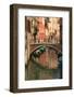 View of Venice with Canal and Old Buildings, Italy-viperagp-Framed Photographic Print