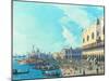 View of Venice with the Salute, C.1735-Canaletto-Mounted Giclee Print