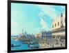 View of Venice with the Salute, C.1735-Canaletto-Framed Giclee Print