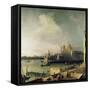 View of Venice-Canaletto-Framed Stretched Canvas