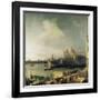 View of Venice-Canaletto-Framed Giclee Print