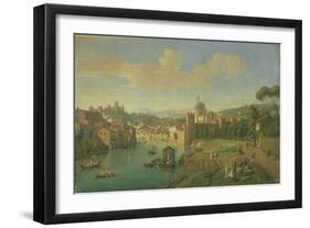 View of Verona-Vanvitelli (Gaspar van Wittel)-Framed Giclee Print