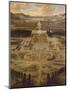 View of Versailles Palace and its Gardens, 1668-null-Mounted Giclee Print