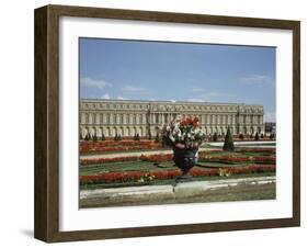 View of Versailles Park Side (Shooting in the 80S)-null-Framed Giclee Print