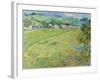 View of Vessenots in Auvers, 1890-Vincent van Gogh-Framed Giclee Print