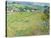 View of Vessenots in Auvers, 1890-Vincent van Gogh-Stretched Canvas