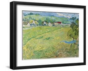 View of Vessenots in Auvers, 1890-Vincent van Gogh-Framed Giclee Print