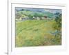 View of Vessenots in Auvers, 1890-Vincent van Gogh-Framed Giclee Print