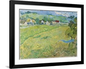 View of Vessenots in Auvers, 1890-Vincent van Gogh-Framed Giclee Print