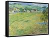 View of Vessenots in Auvers, 1890-Vincent van Gogh-Framed Stretched Canvas