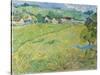 View of Vessenots in Auvers, 1890-Vincent van Gogh-Stretched Canvas