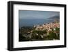 View of Vesuvio and Terrheinian Sea from Above Sorrento, Costiera Amalfitana (Amalfi Coast)-Frank Fell-Framed Photographic Print