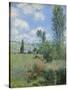 View of Vetheuil, 1880-Claude Monet-Stretched Canvas