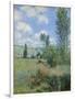 View of Vetheuil, 1880-Claude Monet-Framed Giclee Print