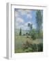 View of Vetheuil, 1880-Claude Monet-Framed Giclee Print