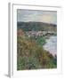 View of Vétheuil, 1880-Claude Monet-Framed Giclee Print