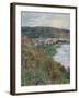 View of Vétheuil, 1880-Claude Monet-Framed Giclee Print