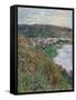 View of Vétheuil, 1880-Claude Monet-Framed Stretched Canvas