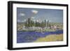 View of Vetheuil, 1880-Claude Monet-Framed Giclee Print