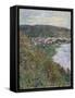 View of Vétheuil, 1880-Claude Monet-Framed Stretched Canvas