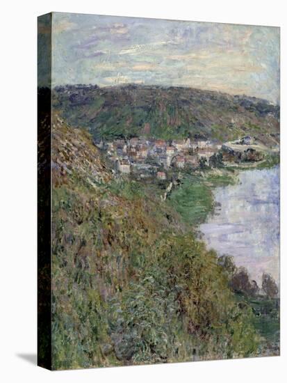 View of Vétheuil, 1880-Claude Monet-Stretched Canvas